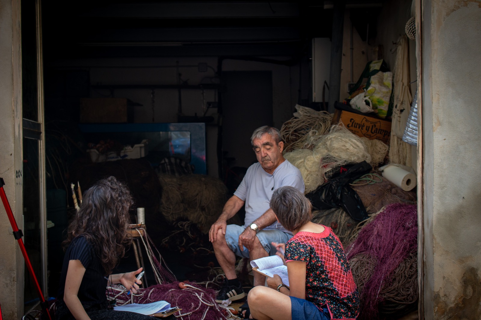 Entrevistes per al projecte de periodisme performatiu amb el Museu Marítim de Mallorca. | MMM