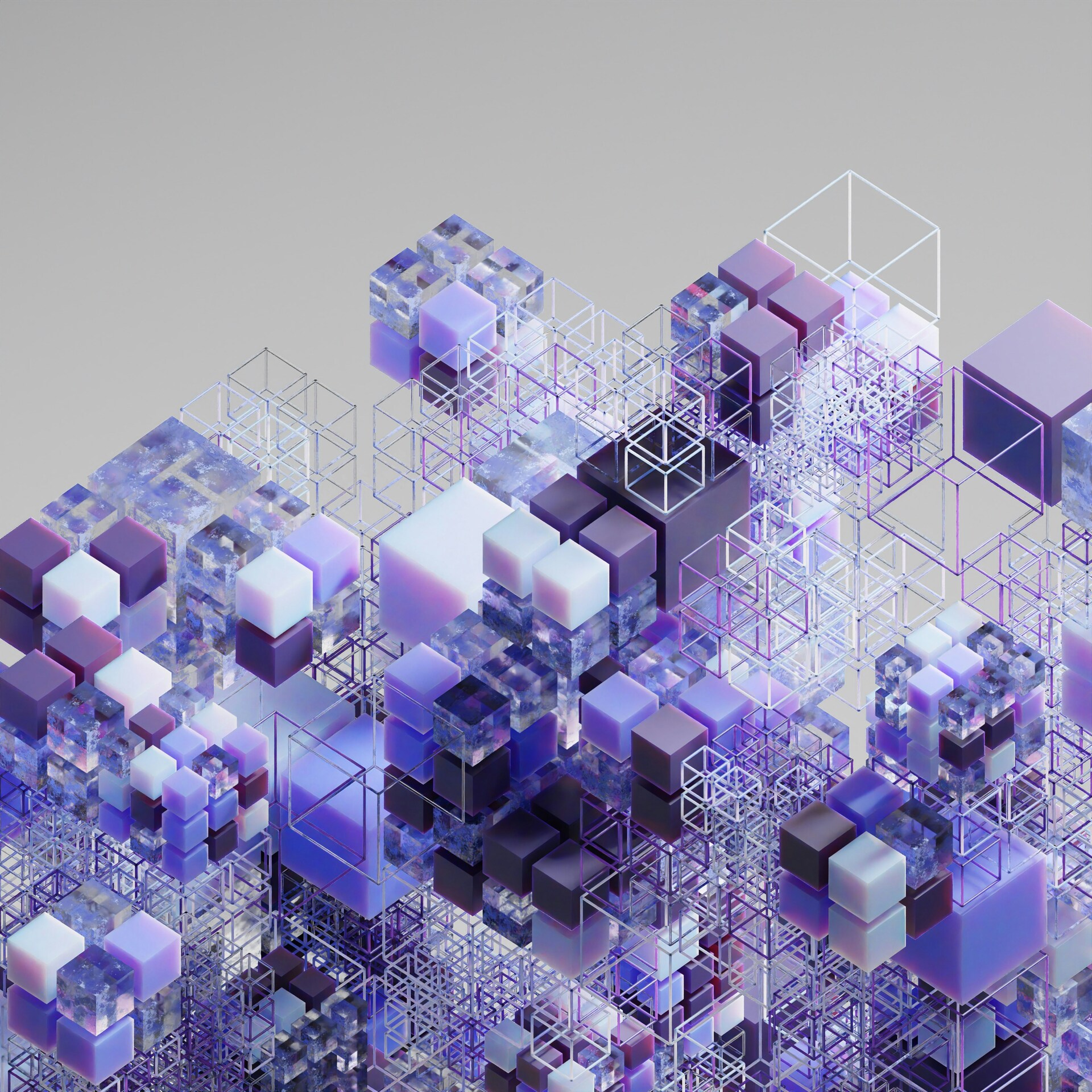 Una pila de blocs liles en progressió ascendent. / Ayush Kumar (Unsplash)